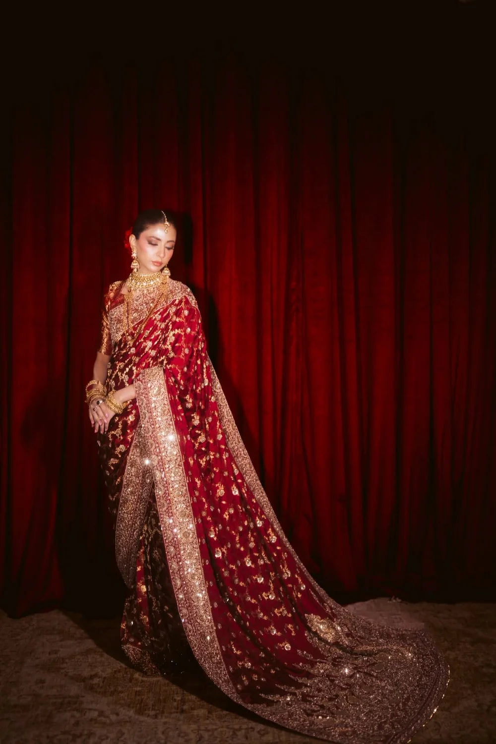 Banarsi Kattan Silk Saree