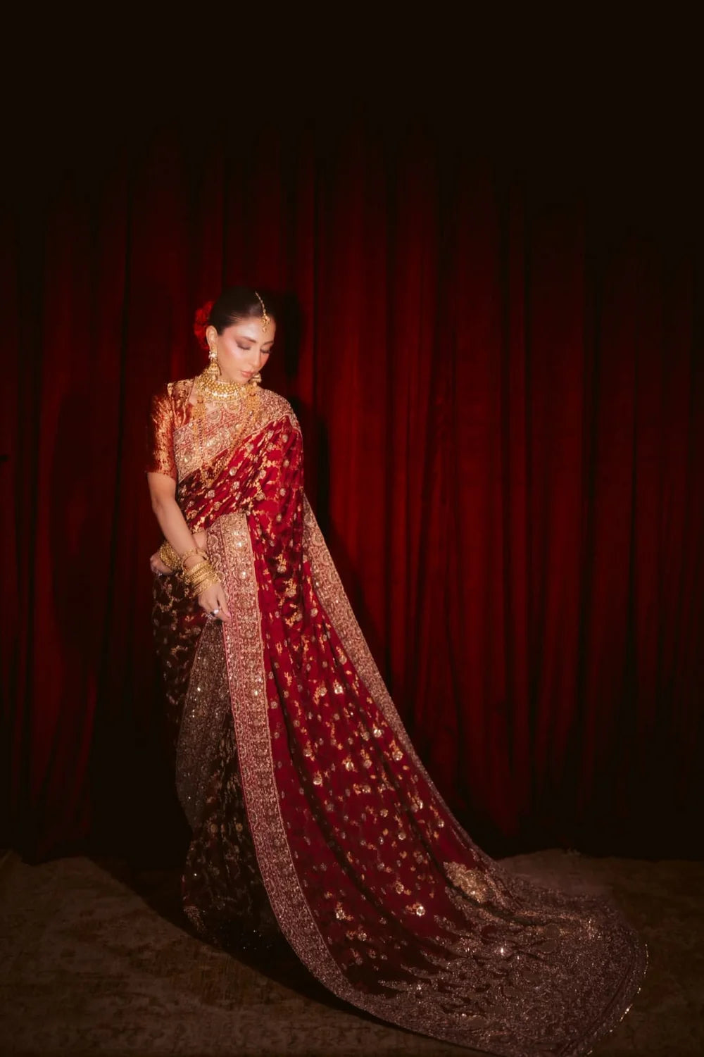 Banarsi Kattan Silk Saree